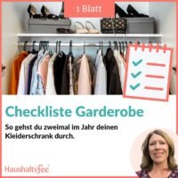 Checkliste Garderobe (PDF-Download)